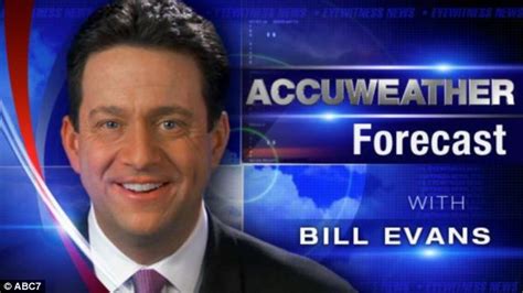 where bill even wether men from chanel abc|bill evans weatherman arrested.